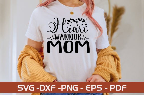 Heart Warrior Mom SVG Design Graphics & Crafts Review