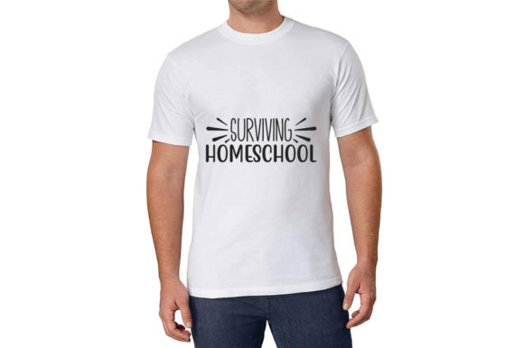 Homeschool Mom Svg Design, Surviving Graphics and T-Shirt Designs Review