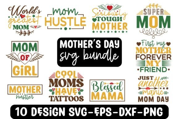 Mother s Day SVG Bundle, Mom Svg Graphics and Crafts Review